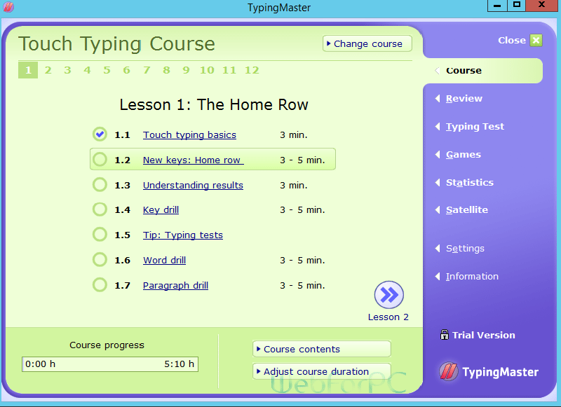 online typing tutor
