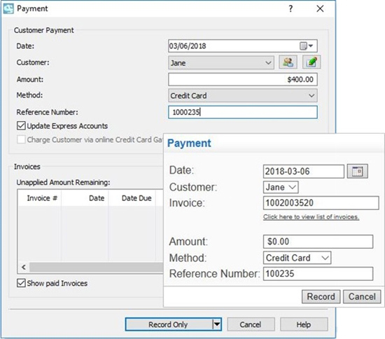 nch software express invoice plus