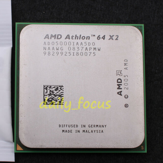 amd athlon x2 5000 specs